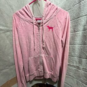 Pink VS Zip-Up Hoodie